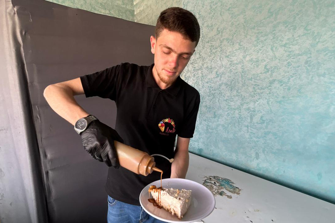 Gaza ice cream shop