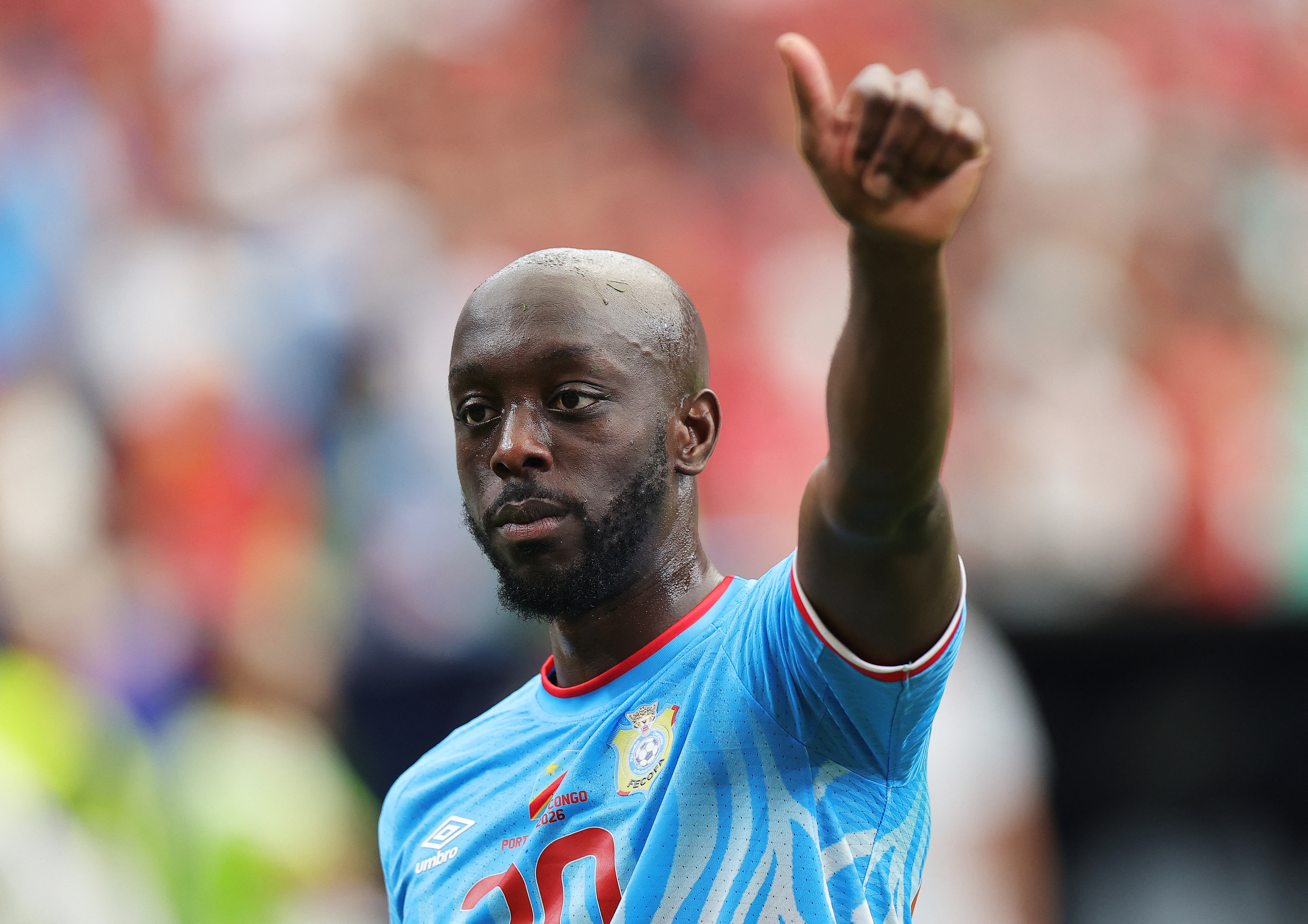 Yoane Wissa of DR Congo