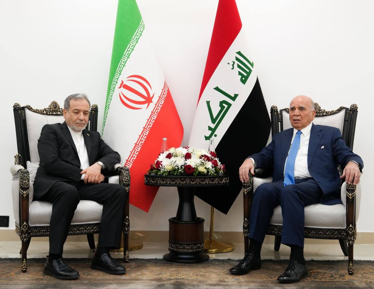 Iranian Foreign Minister Abbas Araghchi in Iraq
