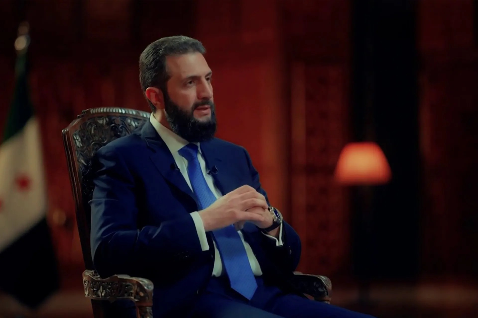 Al-Sharaa said that Syria has no intention of intervening in Lebanon