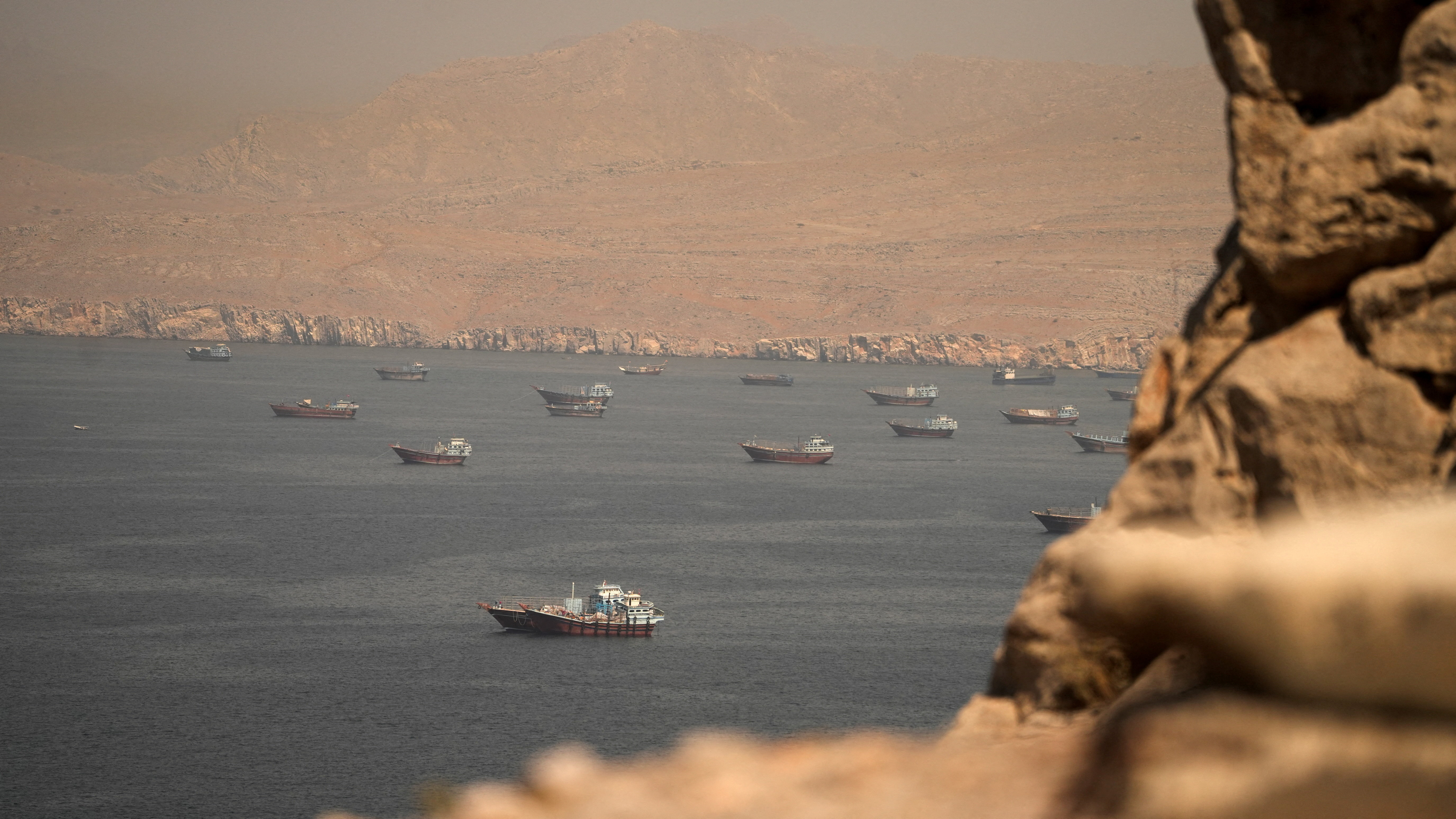 Boats in Hormuz