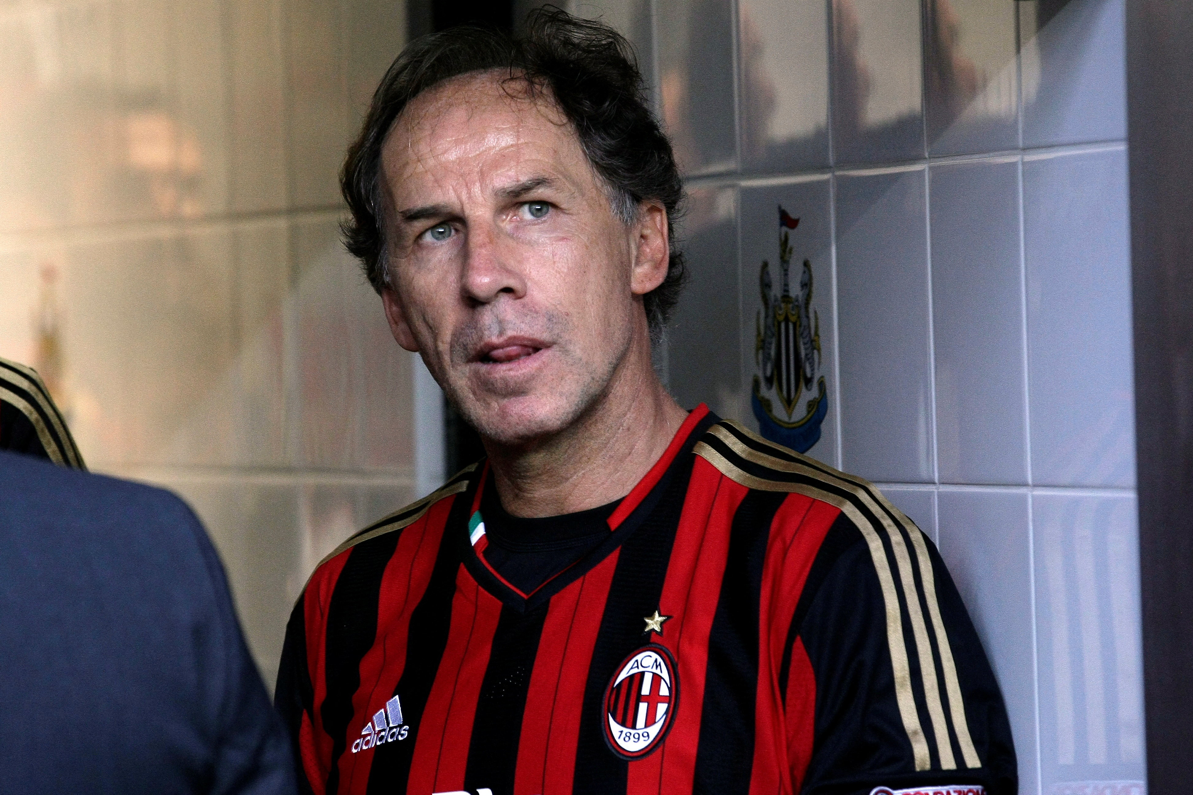 AC Milan Legends' Franco Baresi