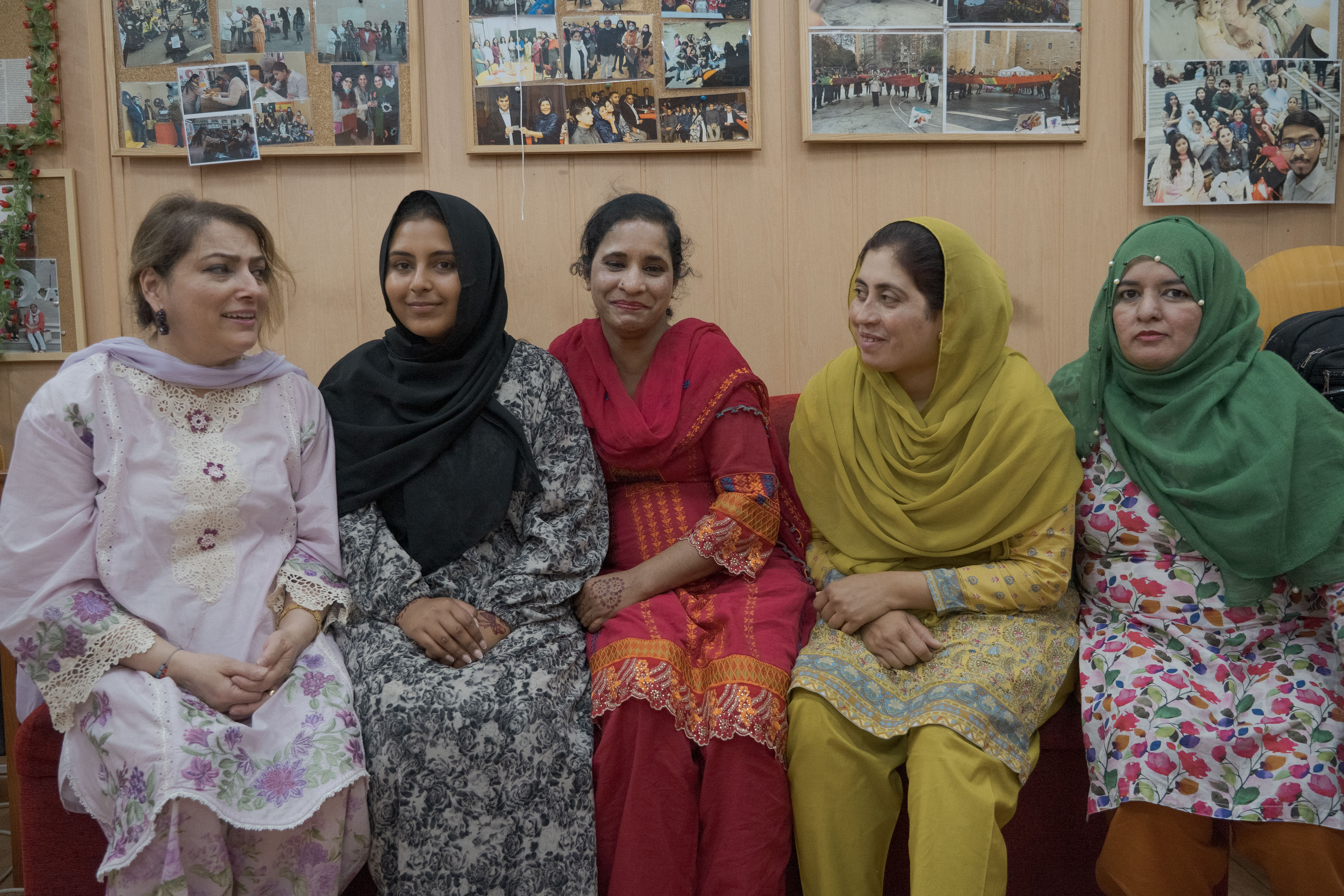 Women from Barcelona’s Pakistani community meet every Friday at the ACESOP centre to cool off, chat, eat and support each other