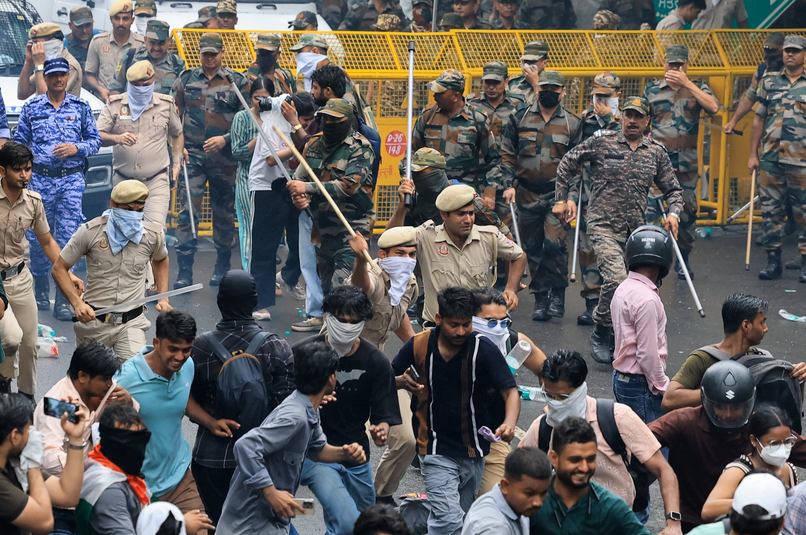 Indian police attack Cockroach Janta Party’s parliament march