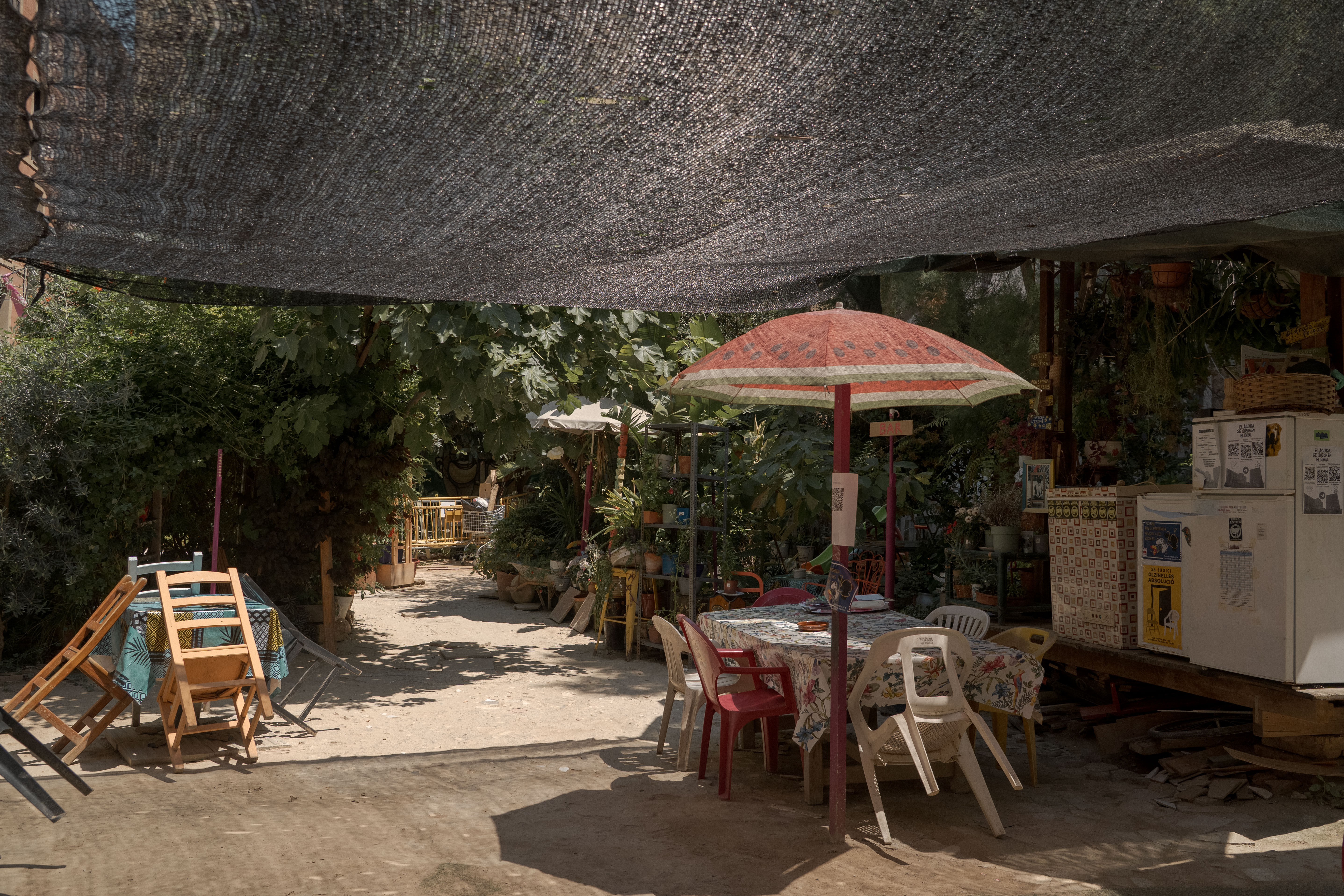 The Agora Juan Andres Benitez sanctuary to sit and cool off