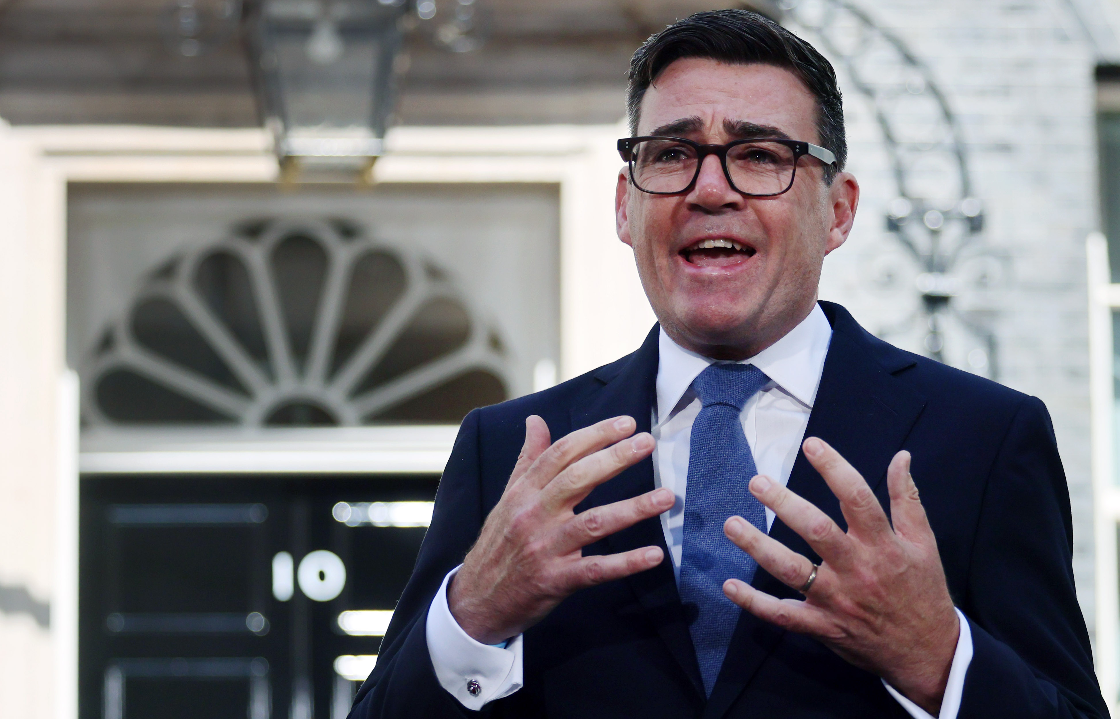 British Prime Minister Andy Burnham