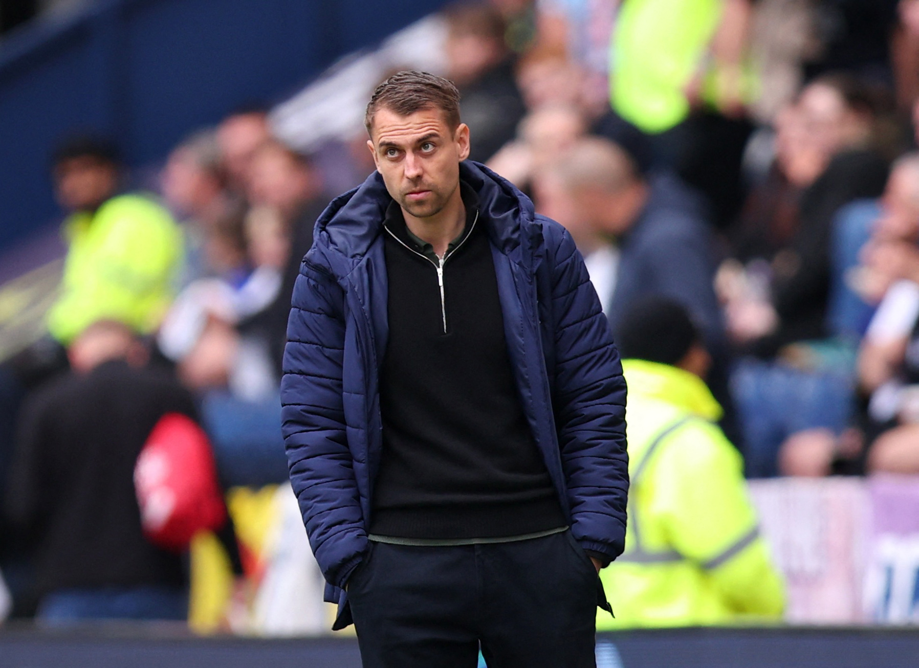 Soccer Football - Championship - Preston North End v Southampton - Deepdale, Preston, Britain - May 2, 2026 Southampton manager Tonda Eckert before the match Action Images/Craig Brough EDITORIAL USE ONLY. NO USE WITH UNAUTHORIZED AUDIO, VIDEO, DATA, FIXTURE LISTS, CLUB/LEAGUE LOGOS OR 'LIVE' SERVICES. ONLINE IN-MATCH USE LIMITED TO 120 IMAGES, NO VIDEO EMULATION. NO USE IN BETTING, GAMES OR SINGLE CLUB/LEAGUE/PLAYER PUBLICATIONS. PLEASE CONTACT YOUR ACCOUNT REPRESENTATIVE FOR FURTHER DETAILS..
