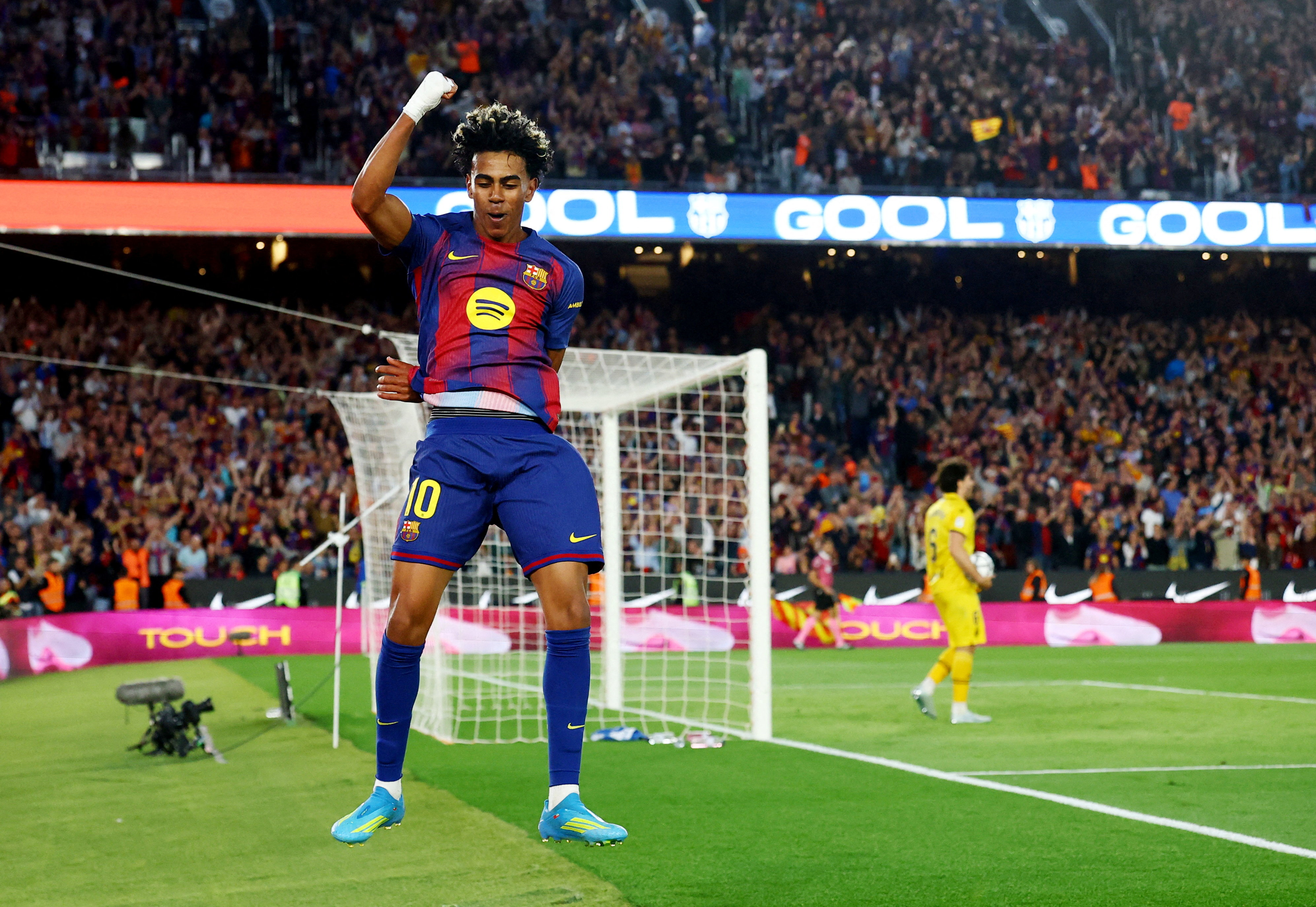 Barcelona’s Lamine Yamal is the reigning La Liga player of the year