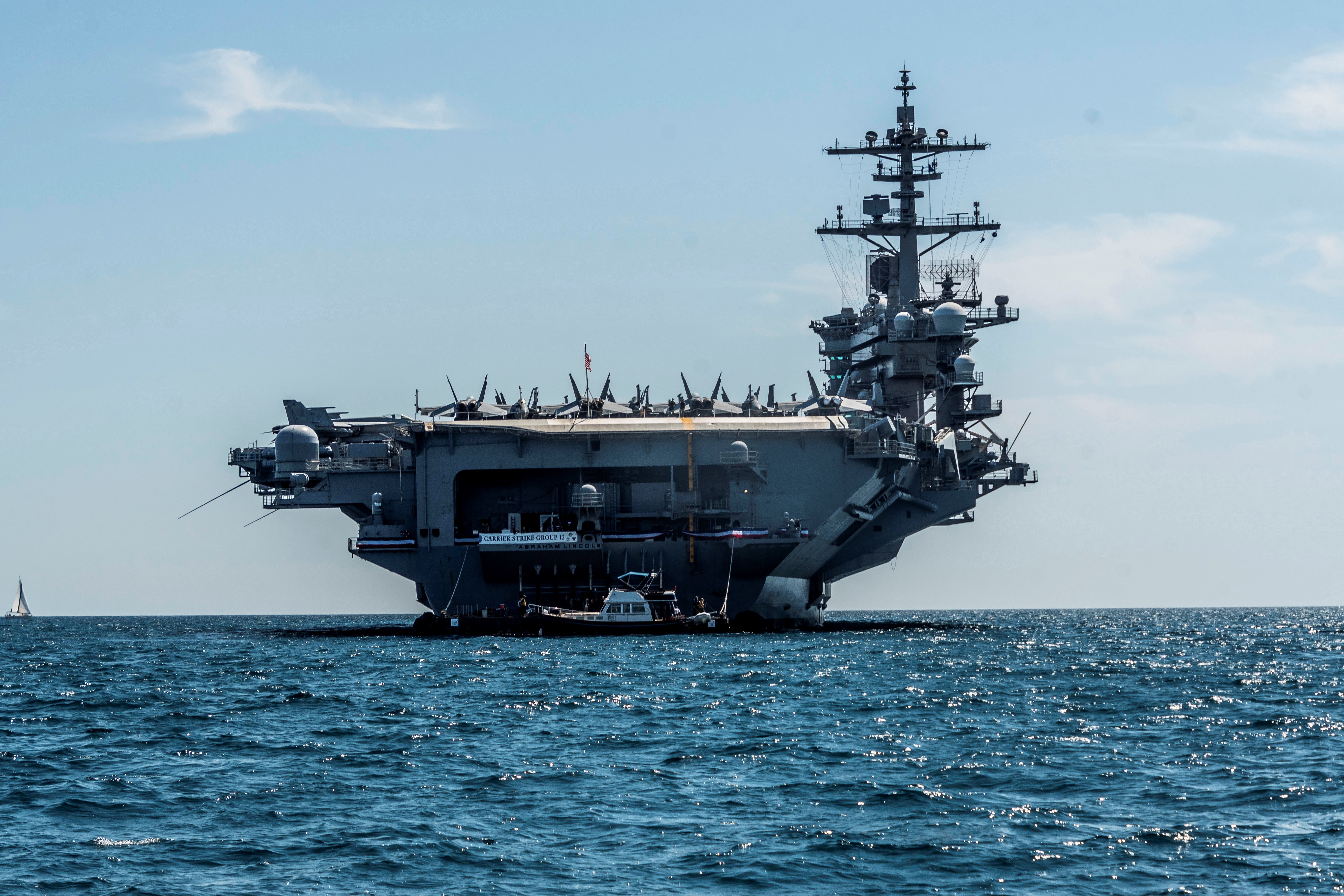 USS Lincoln crisis