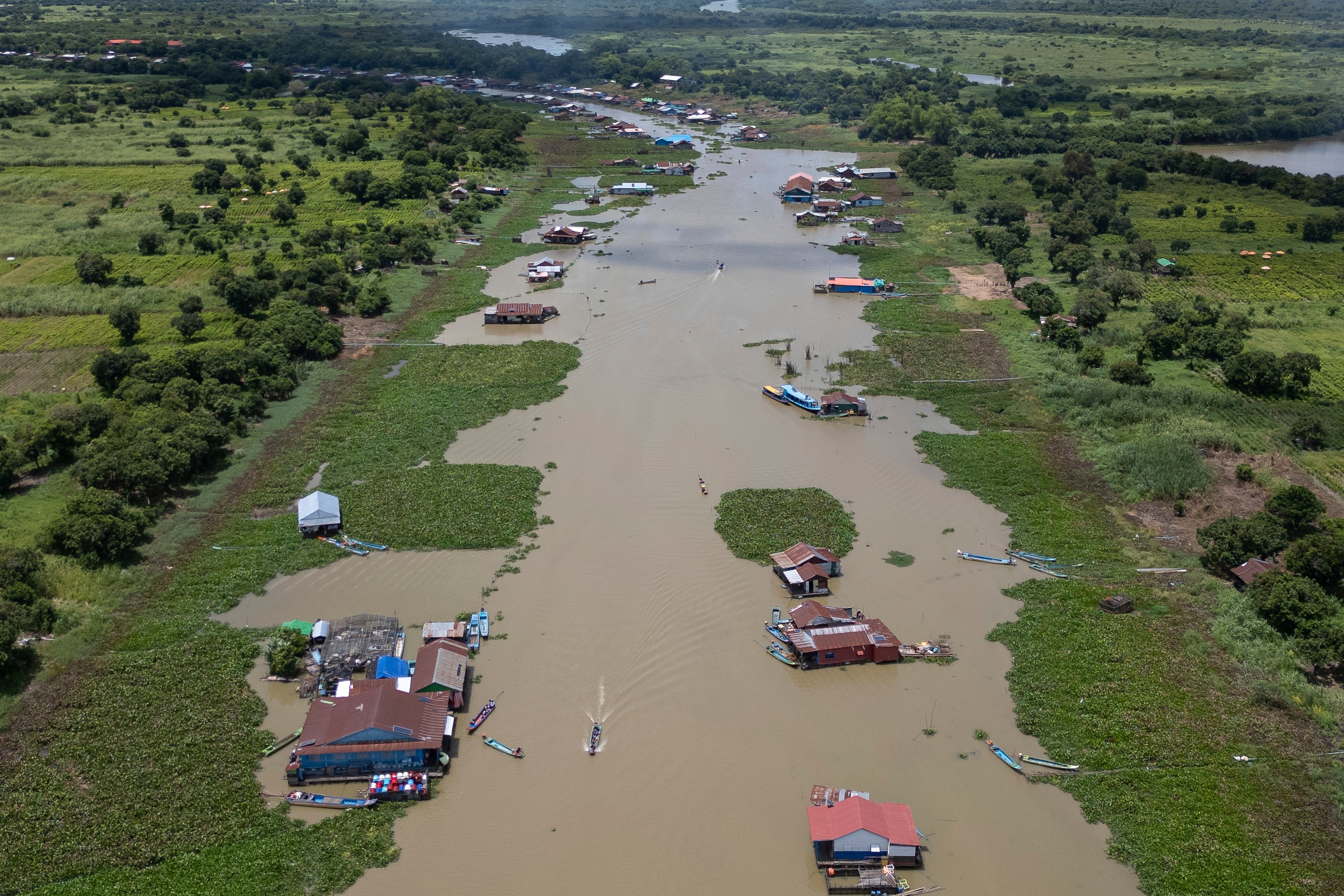 Rising energy prices disrupt education on Cambodia’s Tonle Sap lake