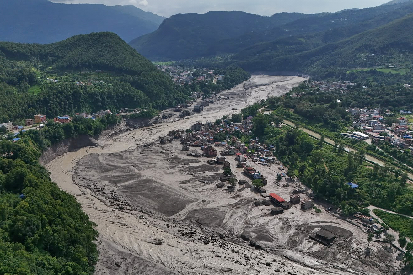 Torrential floods devastate Nepal, Tibet; nine dead, more missing