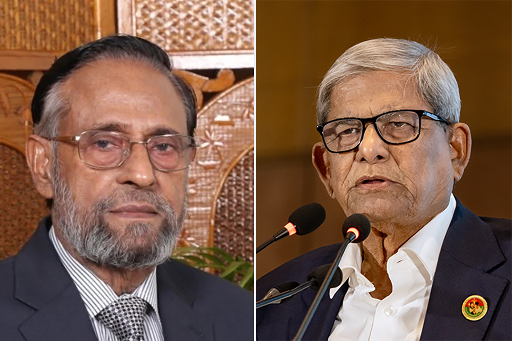 Oli Ahmad and Mirza Fakhrul Islam Alamgir-