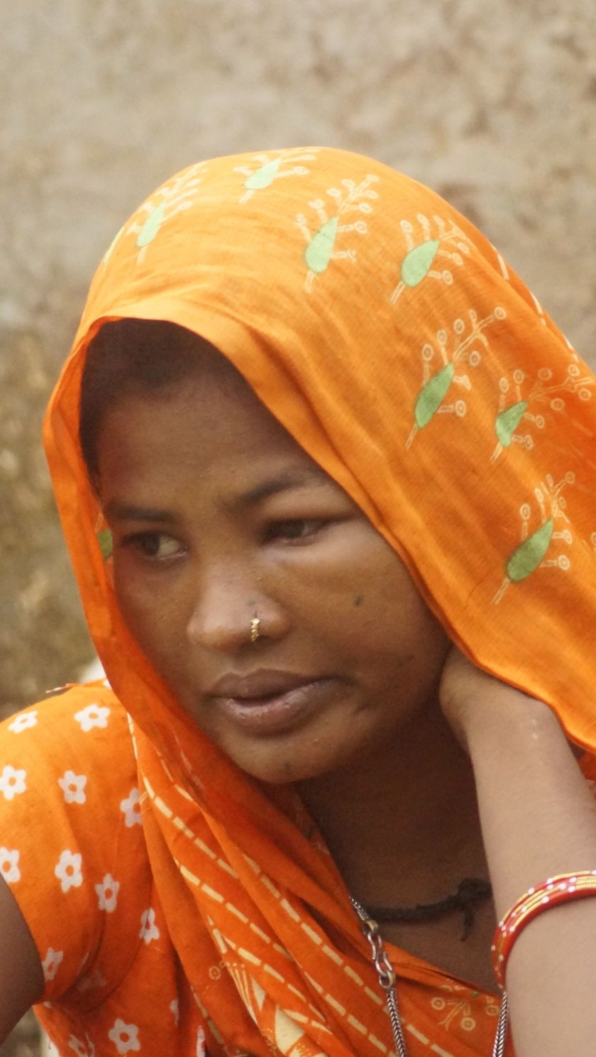 Pooja Gond, 21, in Pathapur village, Madhya Pradesh