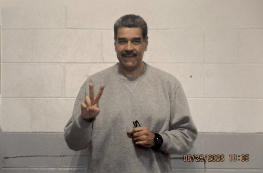 Screenshot of a phoo posted on former Venezuelan President Nicolas Maduro's Telegram account on August 30, 2026