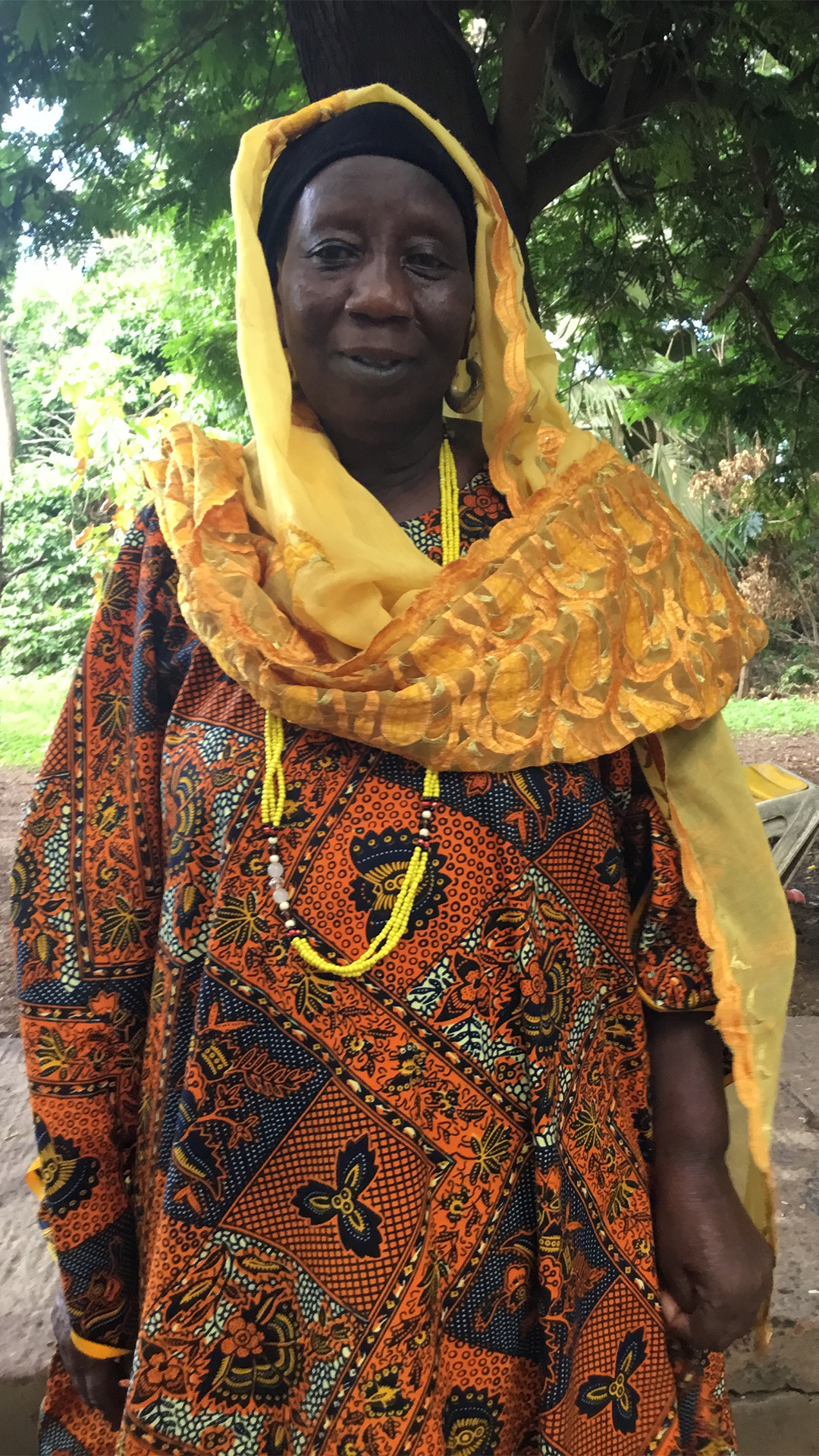 Tida Fofana has belonged to the Kanyeleng since 1965, longer than any other member of her group in Bakau