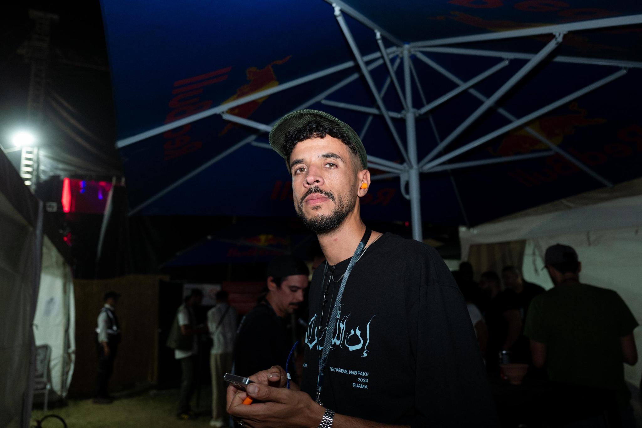 Political rapper Mehdi El Youbi was released from 18 days in jail in Morocco, after being barred from returning to France, where he’s been based since 2017. [Courtesy of supporters of Mehdi El Youbi]