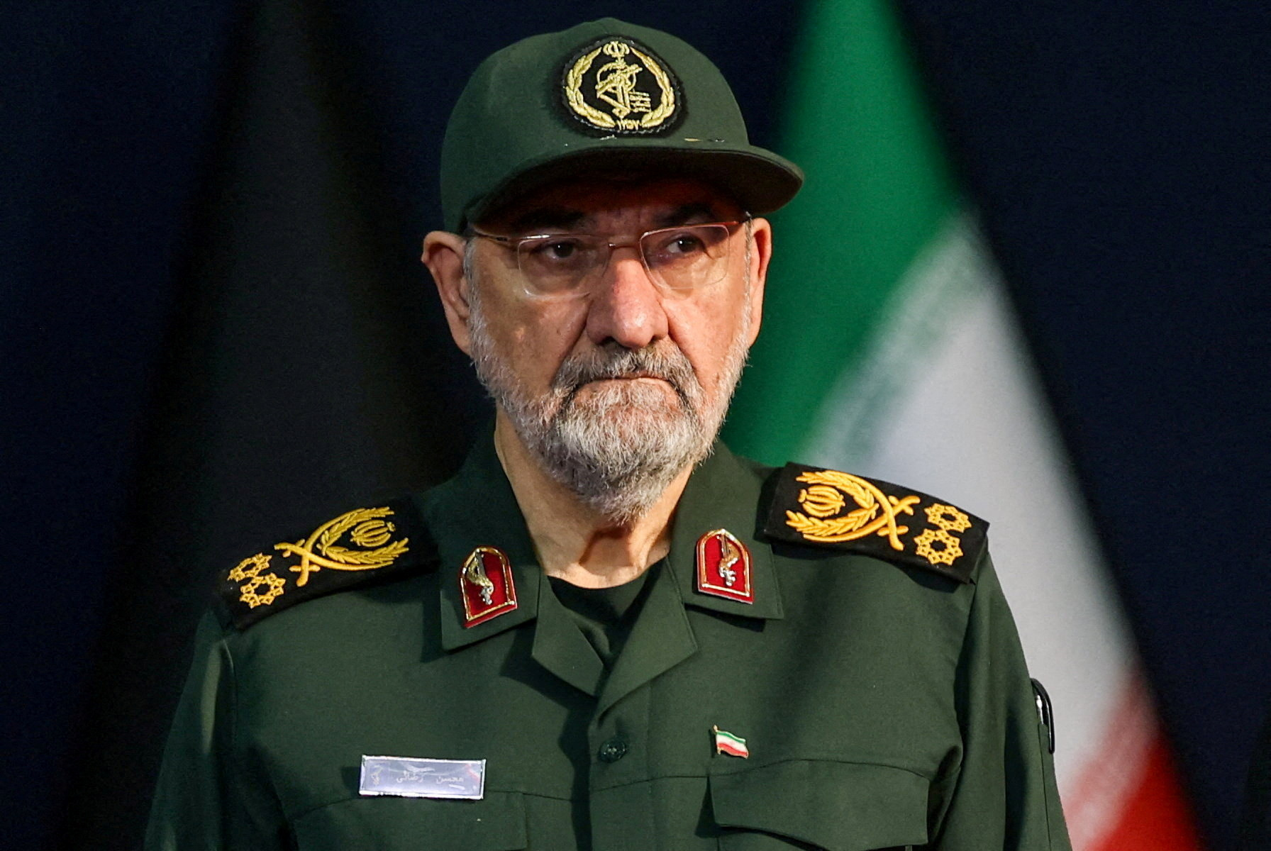 FILE PHOTO: Adviser to Iran's supreme leader Mohsen Rezaei attends a farewell ceremony for Iran's late Supreme Leader Ayatollah Ali Khamenei, who was killed on February 28 during Israeli and U.S. airstrikes on Iran, for international delegates at the Imam Khomeini Grand Mosalla in Tehran, Iran, July 3, 2026. REUTERS/Mohammed Salem Foreign media in Iran operate under guidelines set by the Ministry of Culture and Islamic Guidance, which regulates press activity and permissions ISRAEL OUT. NO COMMERCIAL OR EDITORIAL SALES IN ISRAEL. NO ACCESS FOR ISRAELI MEDIA. NO USE BBC PERSIAN. NO USE VOA PERSIAN. NO USE MANOTO. NO USE IRAN INTERNATIONAL. NO USE RADIO FARDA. DIGITAL: NO USE BBC PERSIAN. NO USE VOA PERSIAN. NO USE MANOTO. NO USE IRAN INTERNATIONAL. NO USE RADIO FARDA./File Photo