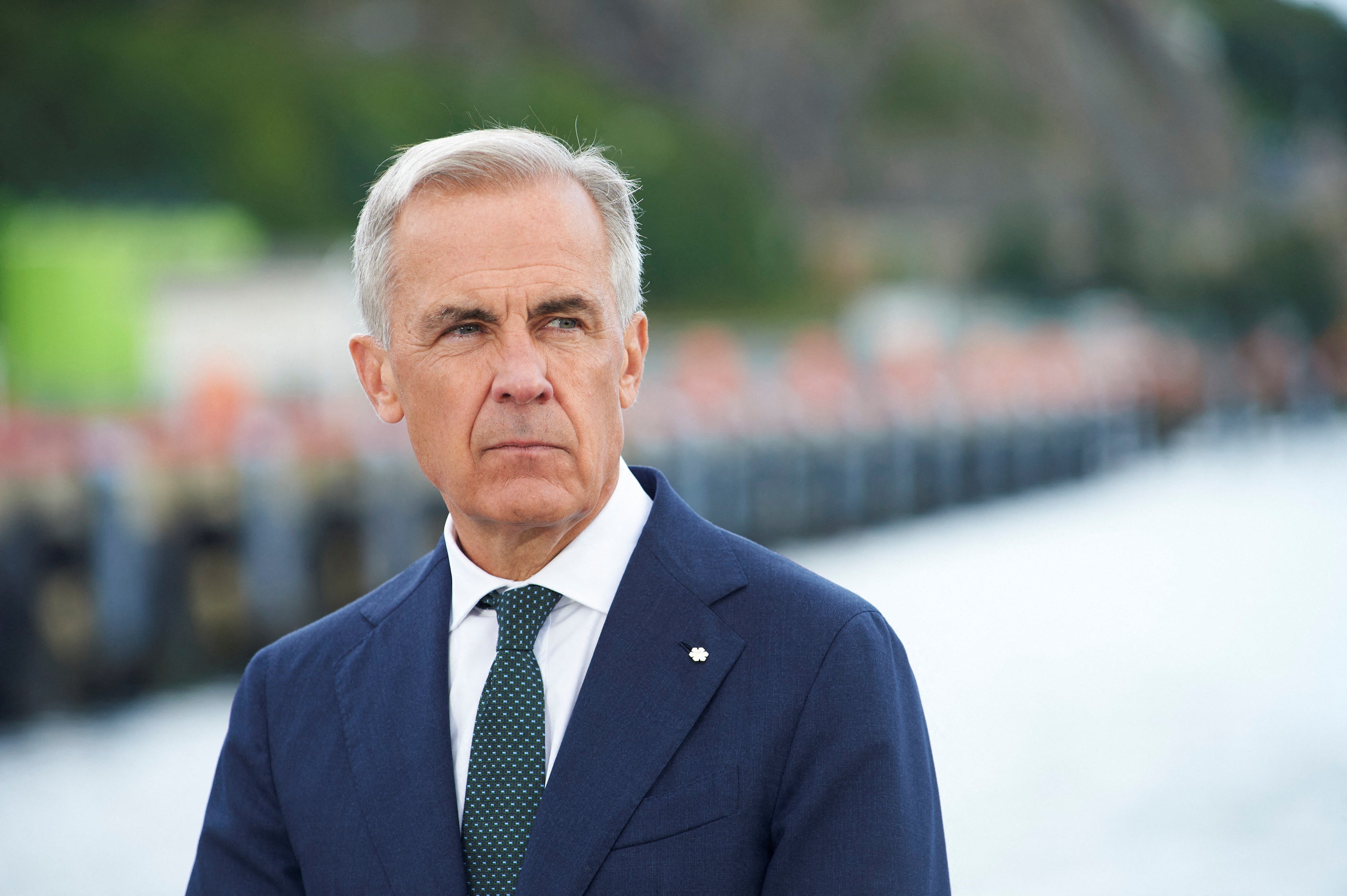 Canadian Prime Minister Mark Carney attends the announcement of a Quebec-Newfoundland hydro agreement in St. John’s, Canada