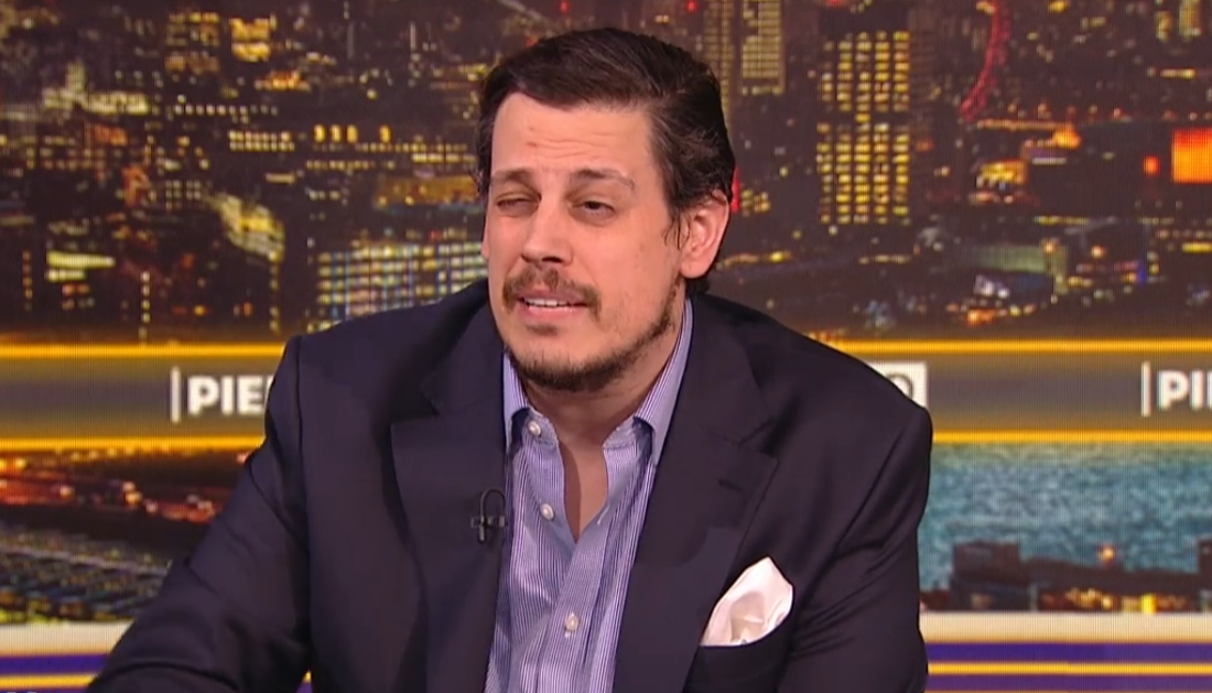 Far-right British provocateur Milo Yiannopoulos appears on an episode of "Piers Morgan Uncensored" [Piers Morgan Uncensored via YouTube]