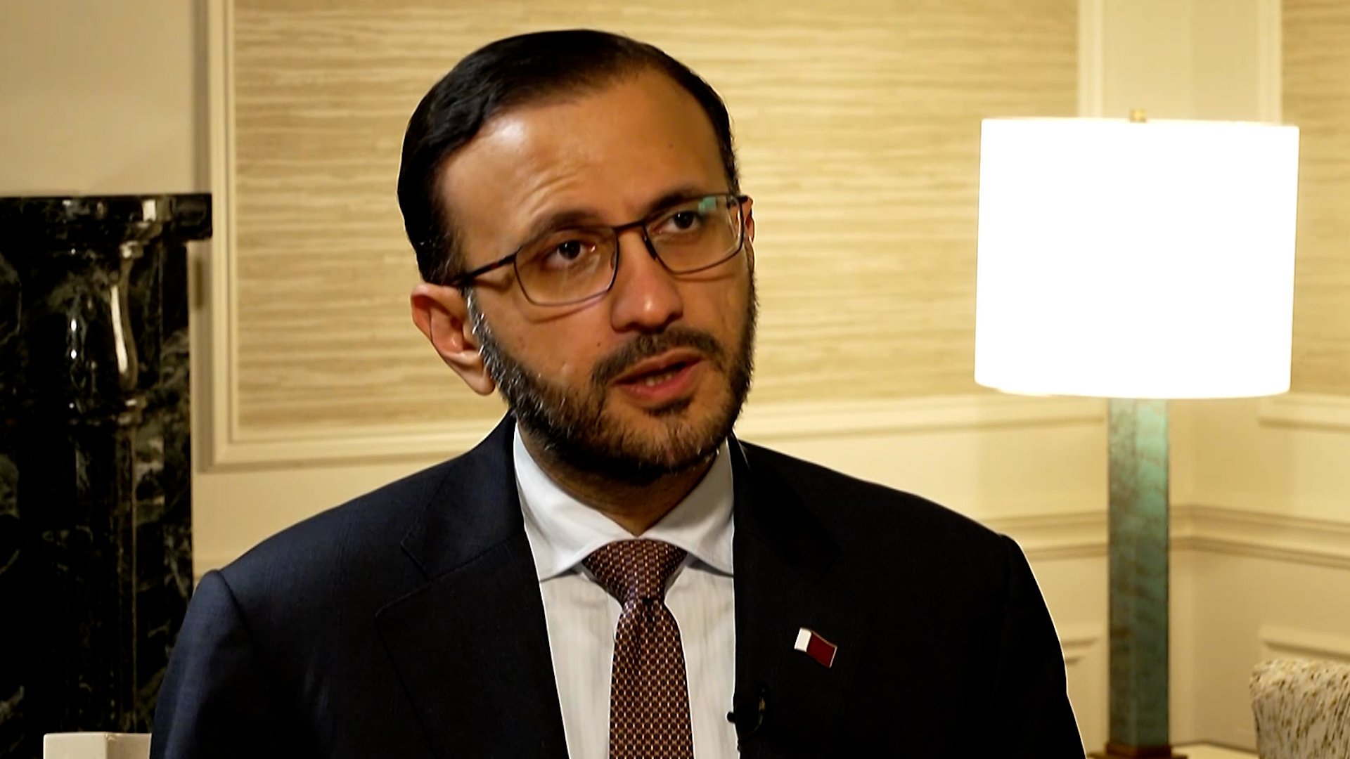 image of Qatar's foreign ministry spokesman Majed al-Ansari