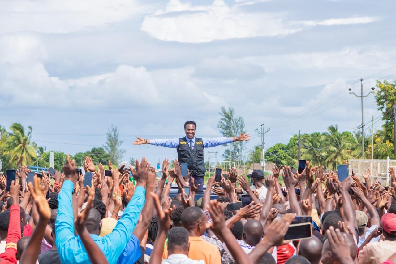 Mondlane’s political movement has remained a force in Mozambique since the disputed 2024 presidential election [Courtesy of Venancio Mondlane’s office]