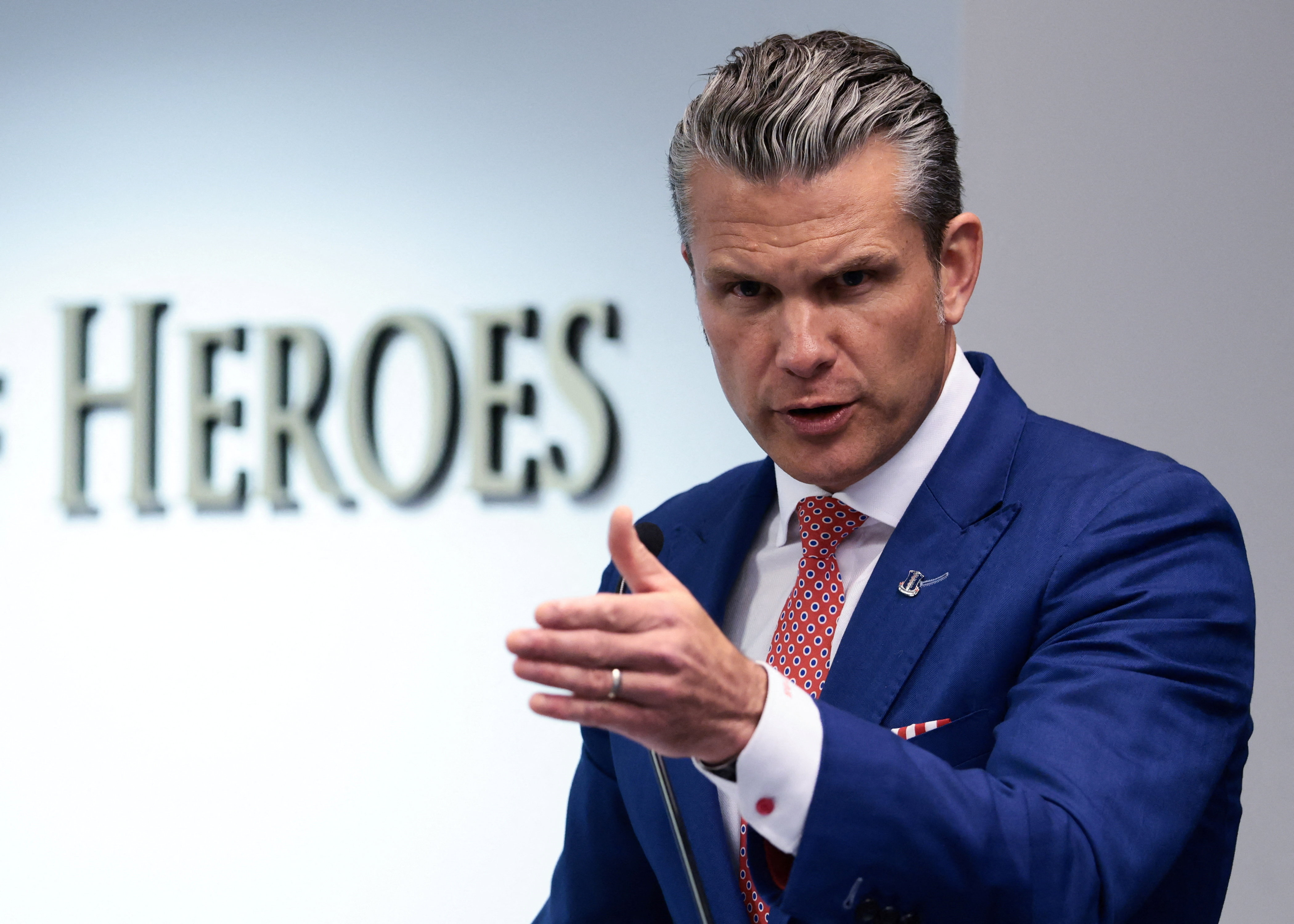 Pentagon chief Pete Hegseth