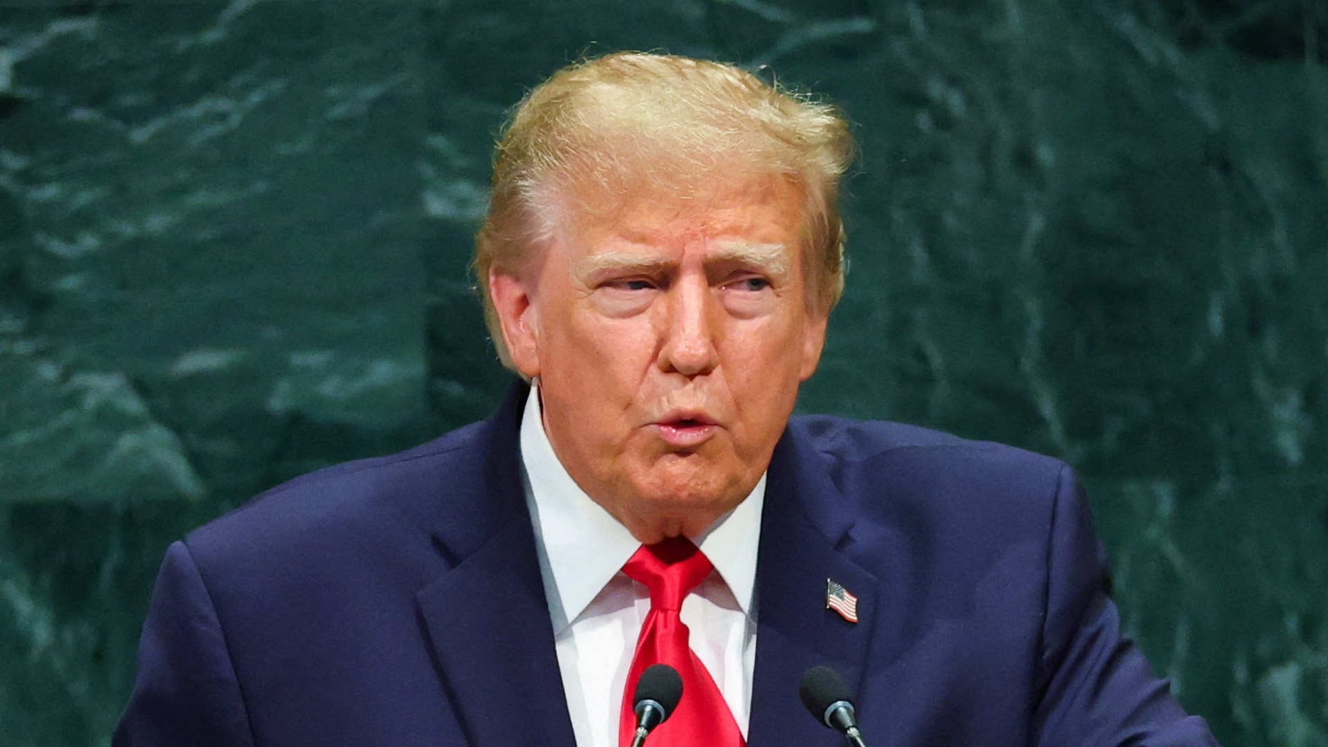 Trump speaks at UNGA.