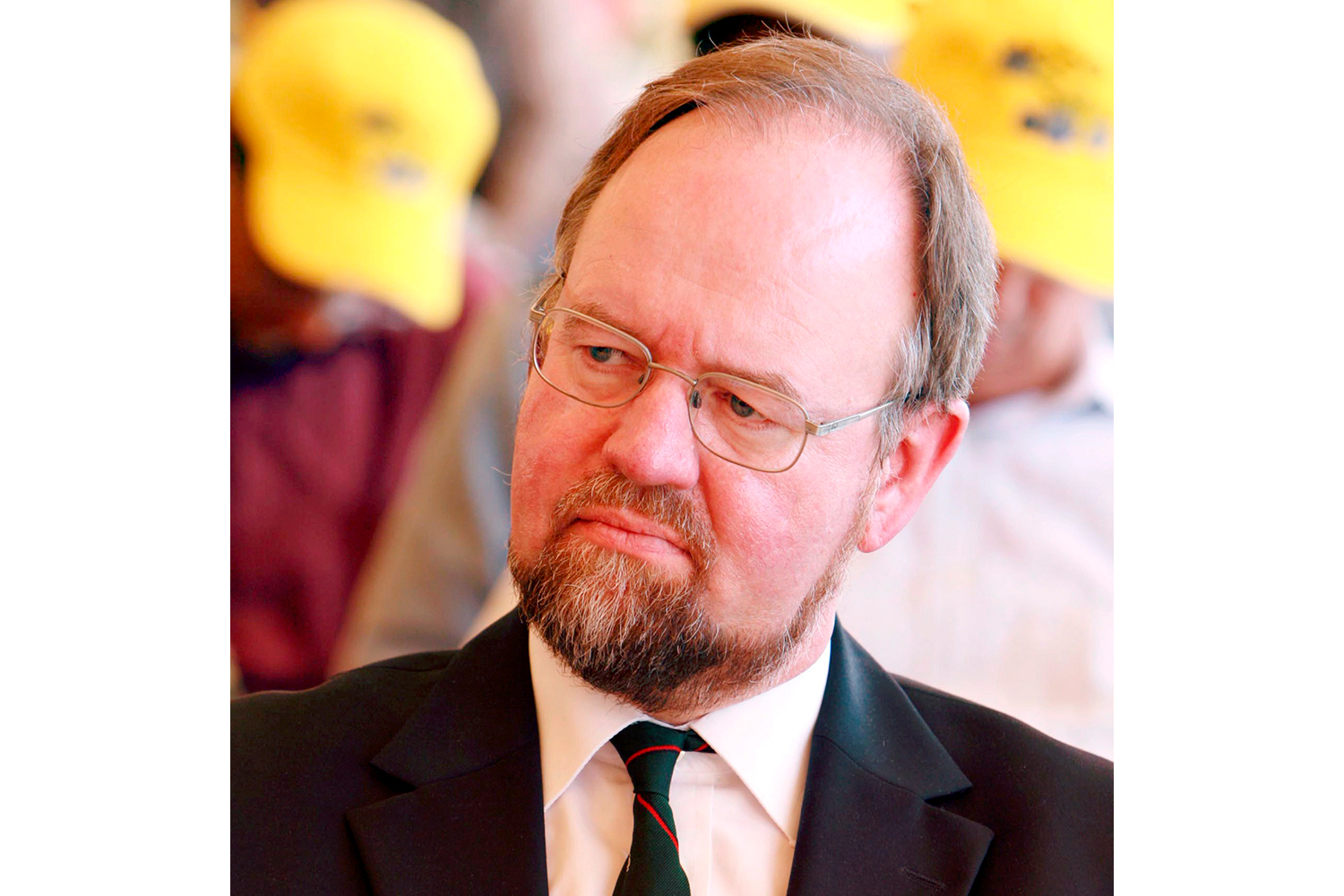 epa01373100 Britain's Ambassador to Libya Sir Vincent Fean attends the "Campaign in the Great Libyan Jamahiriya for a Libya Free of Mines", which was launched by Libyan government with assistance from international organizations in Tobruk, Libya, 07 June 2008. Hundreds of thousands of mines were laid by both Allies and Axis forces during the North African campaign during World War II along the Libyan coastal region between Tobruk and the Egyptian border and remains one of the most heavily mined areas in the world. EPA/SABRI ELMHEDWI