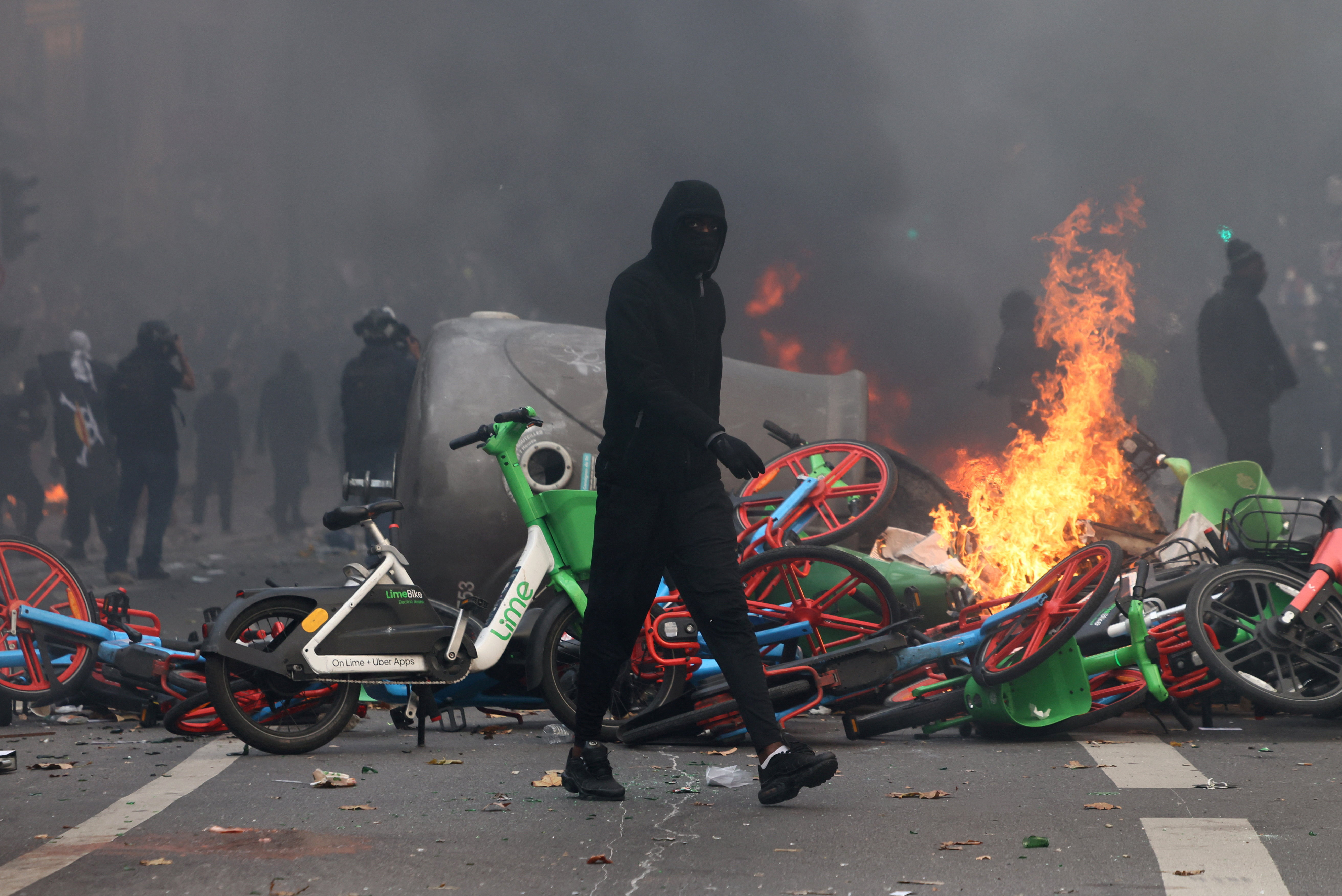French cities devastated as cost-of-living protests turn violent