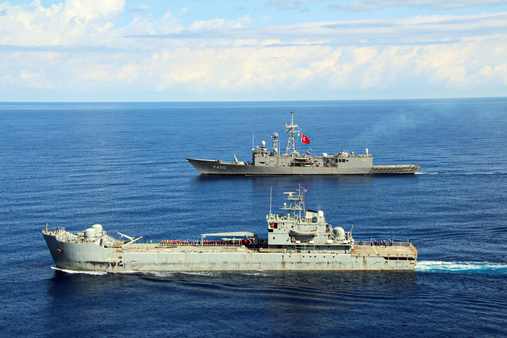 Libya and Turkiye naval exercise