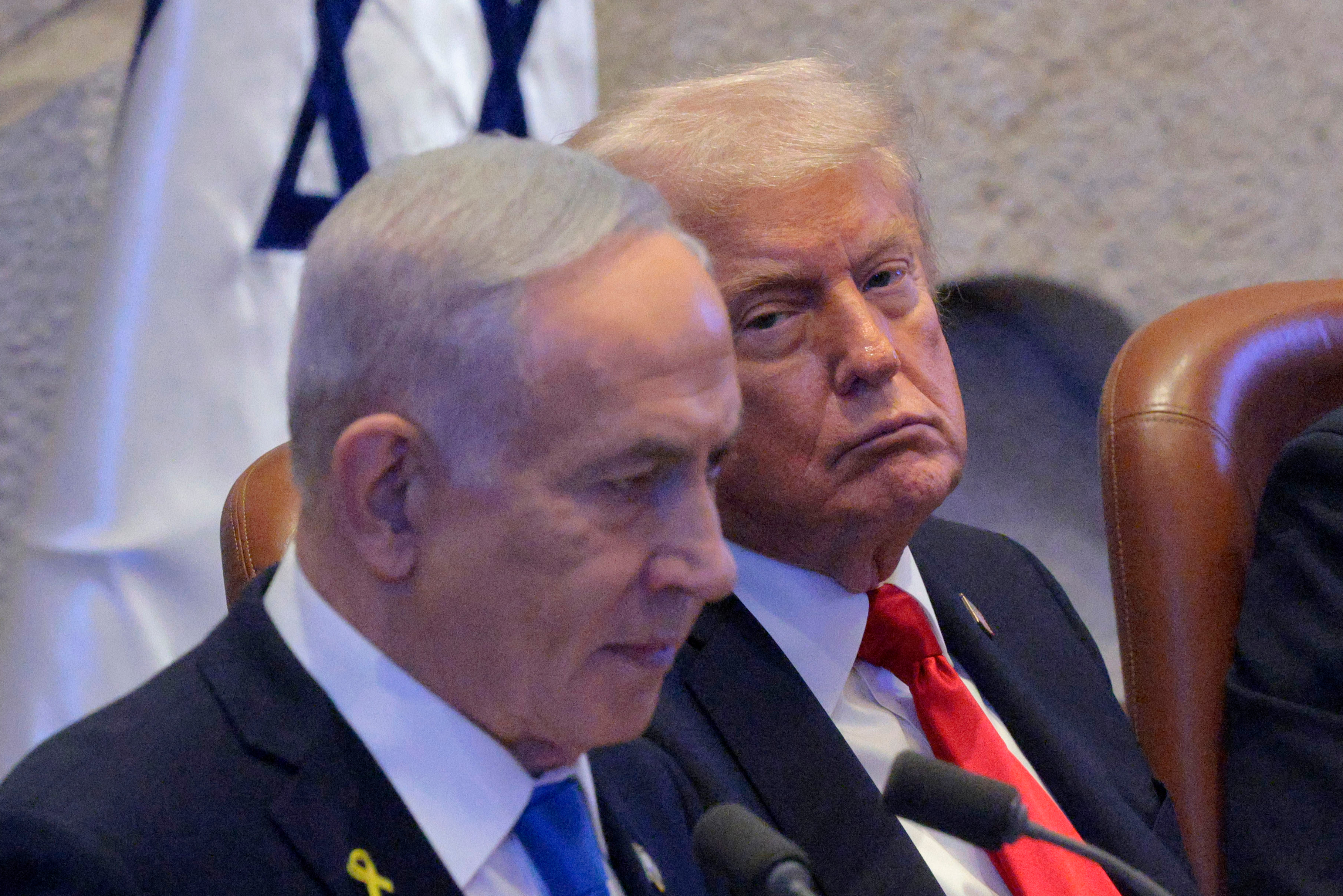 US President Donald Trump and Israeli Prime Minister Benjamin Netanyahu