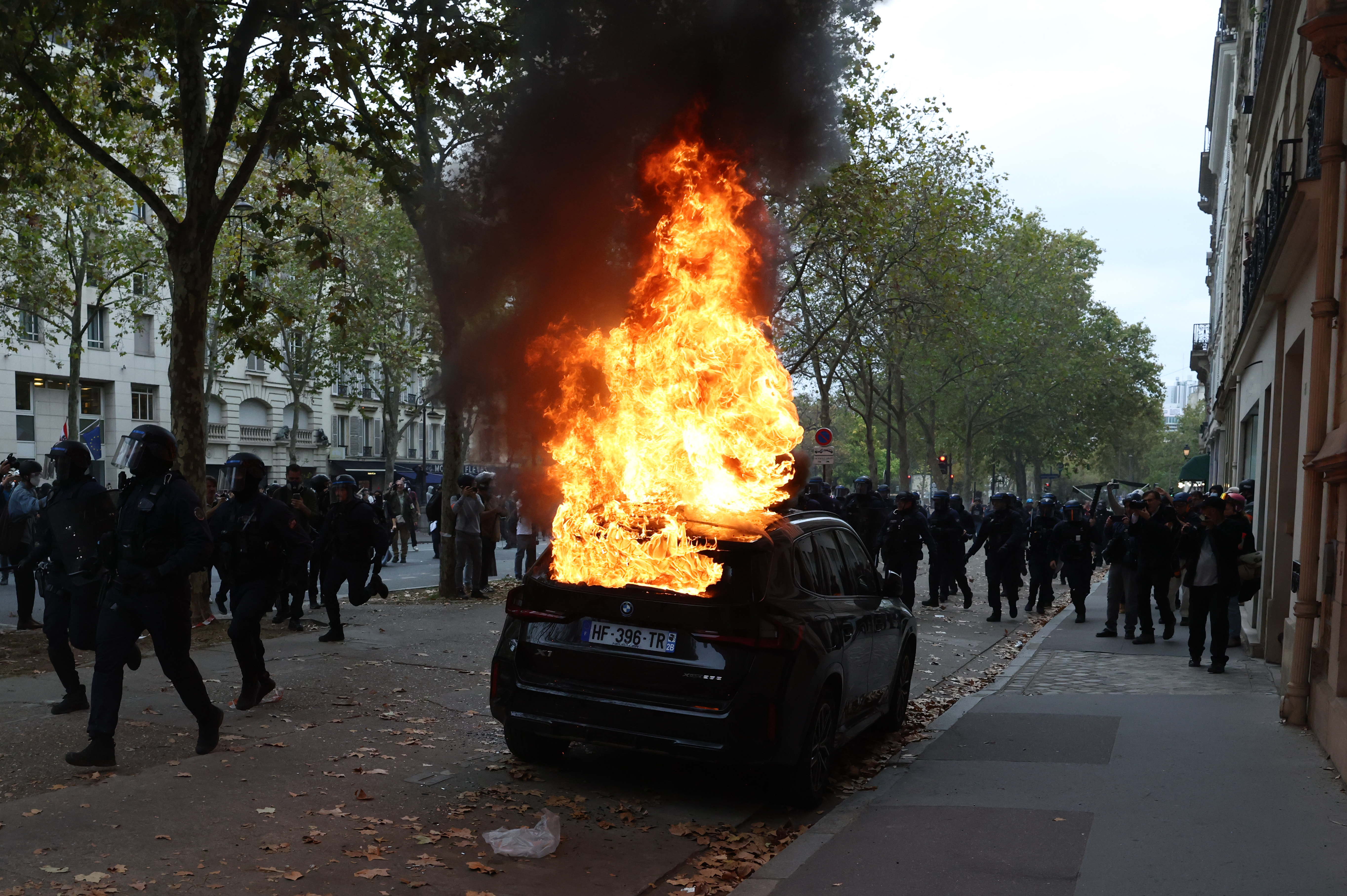 France student protest