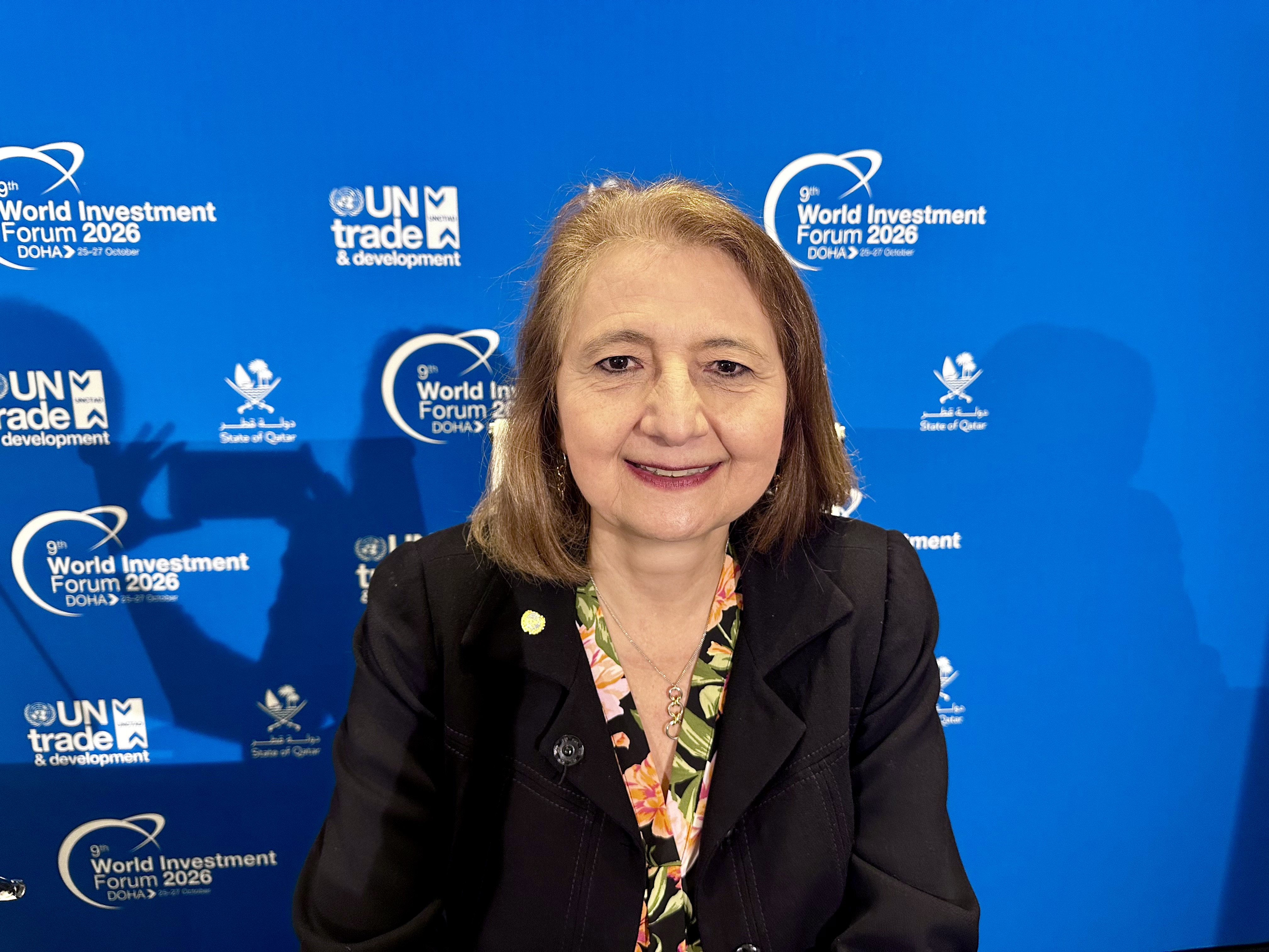 Luz Maria de la Mora, director of the Division on International Trade and Commodities at UN Trade and Development (UNCTAD) [Urooba Jamal/Al Jazeera]