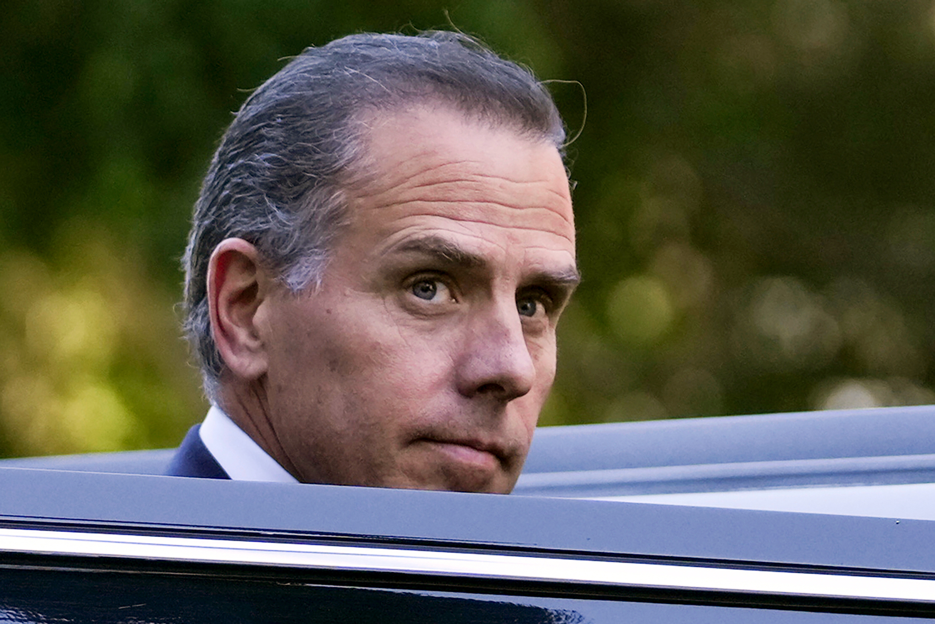 FILE - Hunter Biden steps into a vehicle as he leaves federal court, Sept. 5, 2024, in Los Angeles. (AP Photo/Eric Thayer, File)